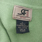 Raffaello Sport Women's Cotton Cowl Neck Lime Green Pullover Sweater Size L