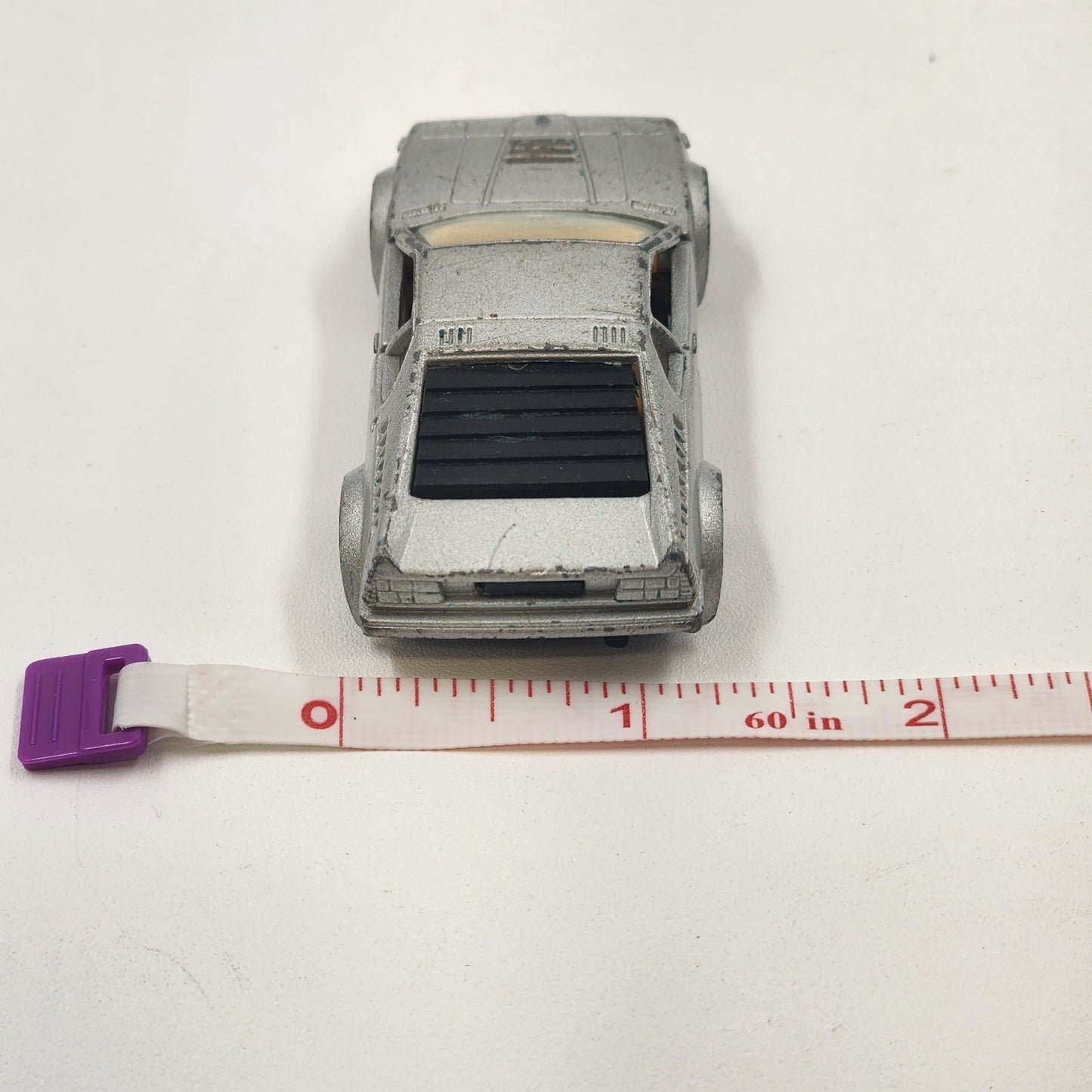 King Star BMW M1 Diecast Car Vehicle 1:60 Scale Silver Gray Toy Collection 1980
