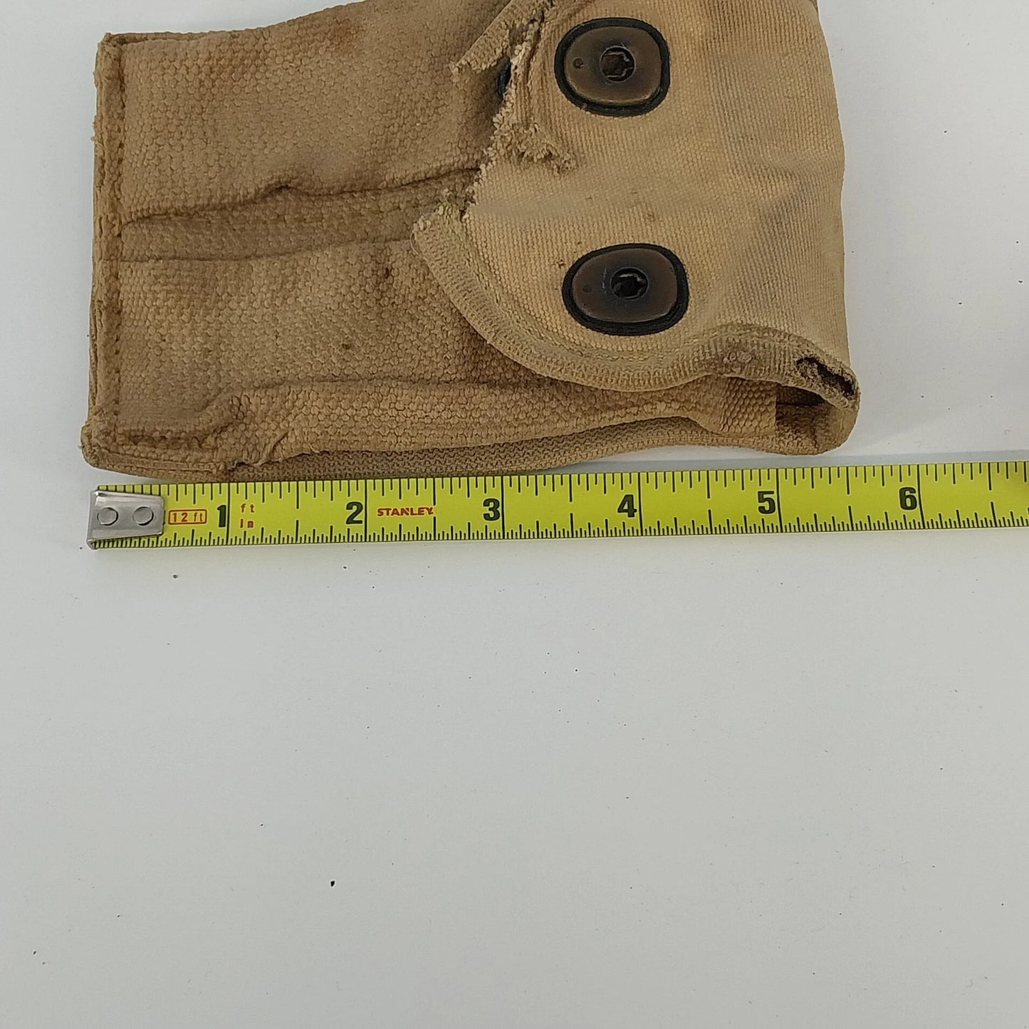 US Army LCC & Co M1911 Colt .45 Pistol Magazine Pouch WWI 1918 Ammo Clip Holder