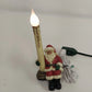 Designer's Choice Santa Shelf Sitter Electric Candle Light Plug In Christmas