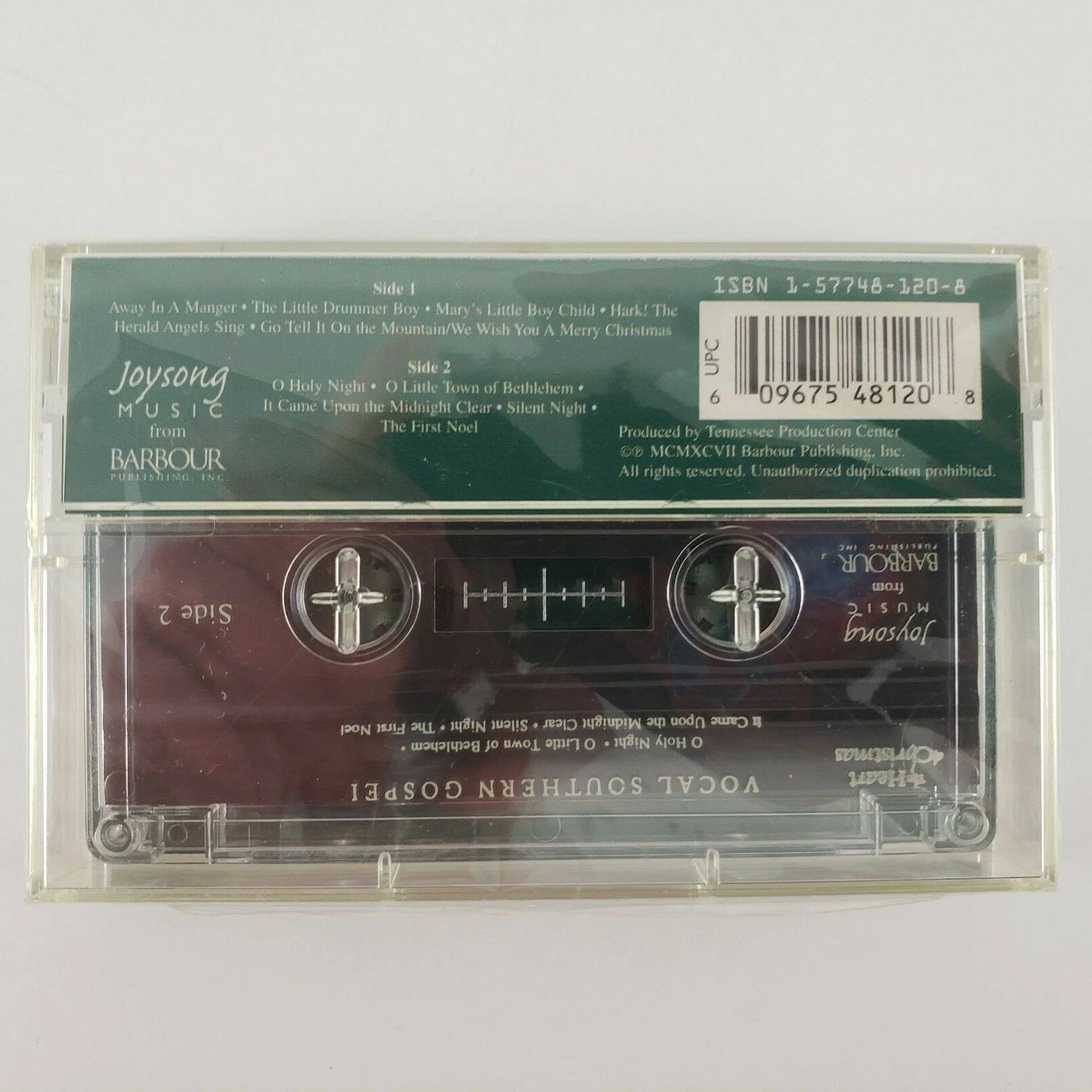 The Heart of Christmas Audio Cassette Southern Gospel Away in Manger First Noel