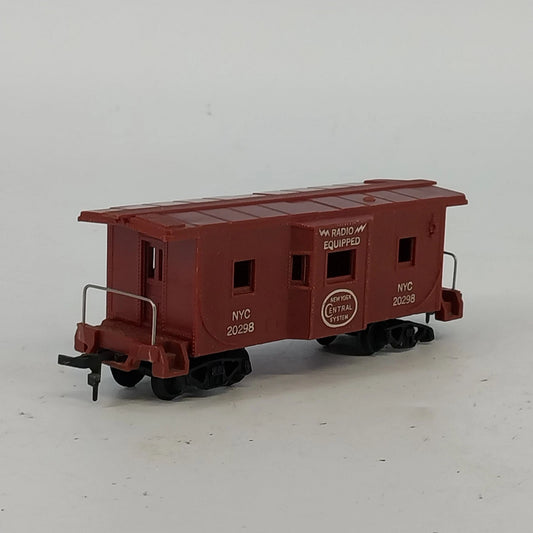 Marx HO Scale NYC Caboose 20298 New York Central Train Car 5" Radio Equipped Vtg