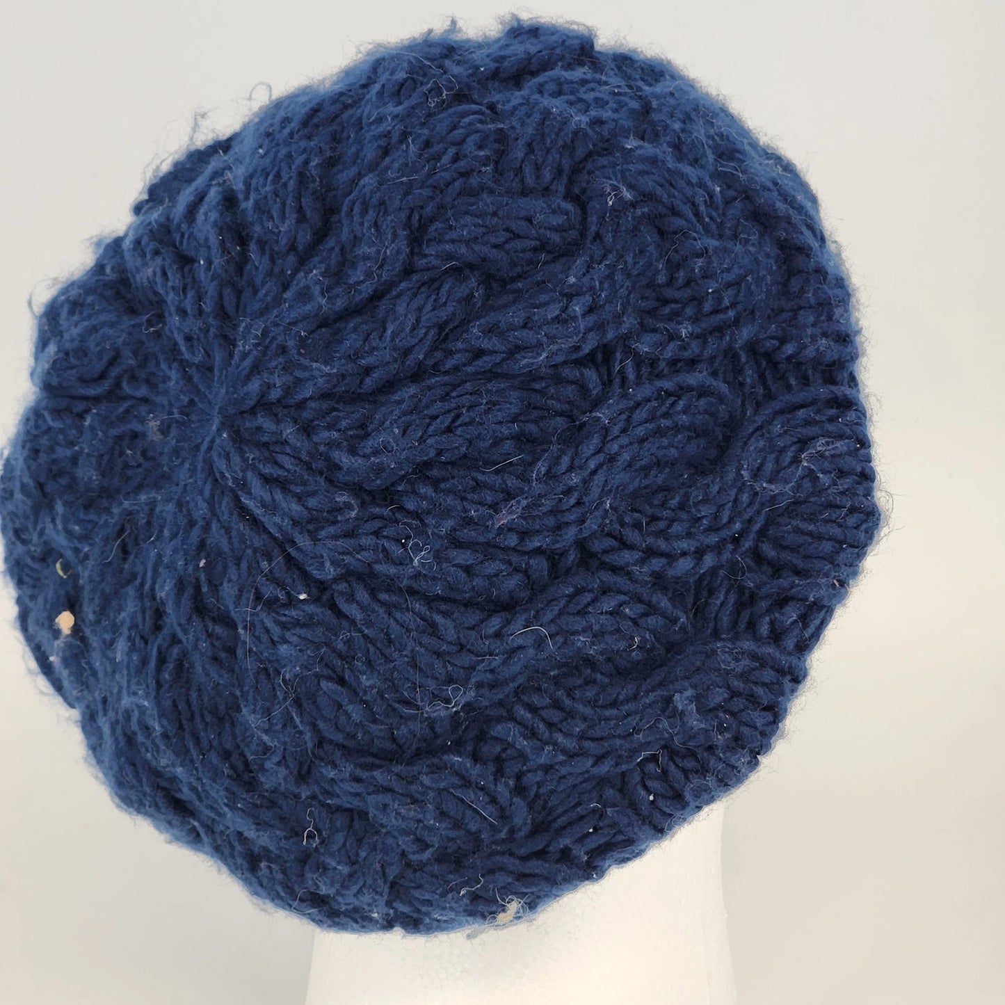 Falls Creek Blue Knit Beanie Hat One Sz Unisex Classic Outdoor Winter Watch Cap