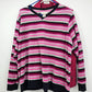 5 Ladies Sweaters & Tops Size XL Blue Pink Red Long Sleeve Button Up Casual Lot