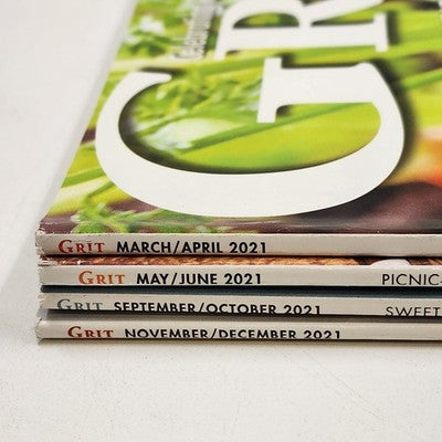 4 Grit Magazine March/April May/June Sept/Oct Nov/Dec 2021 Editions