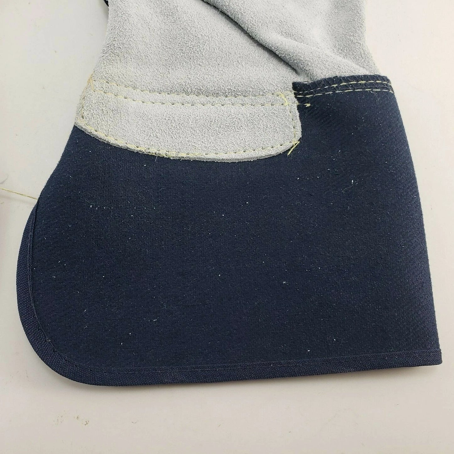 Ironcat IC8 Split Cowhide Leather Gloves L Premium Gauntlet Cuff 3 Pair New NOS