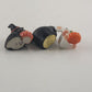 10 Piece Halloween Miniature Figures w 2 Candles Plus Bears Mice Cats Scarecrow