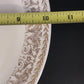 Cunningham & Pickett Springviolet 22K Gold Handled Cake Plate 10.3" Platter Ohio