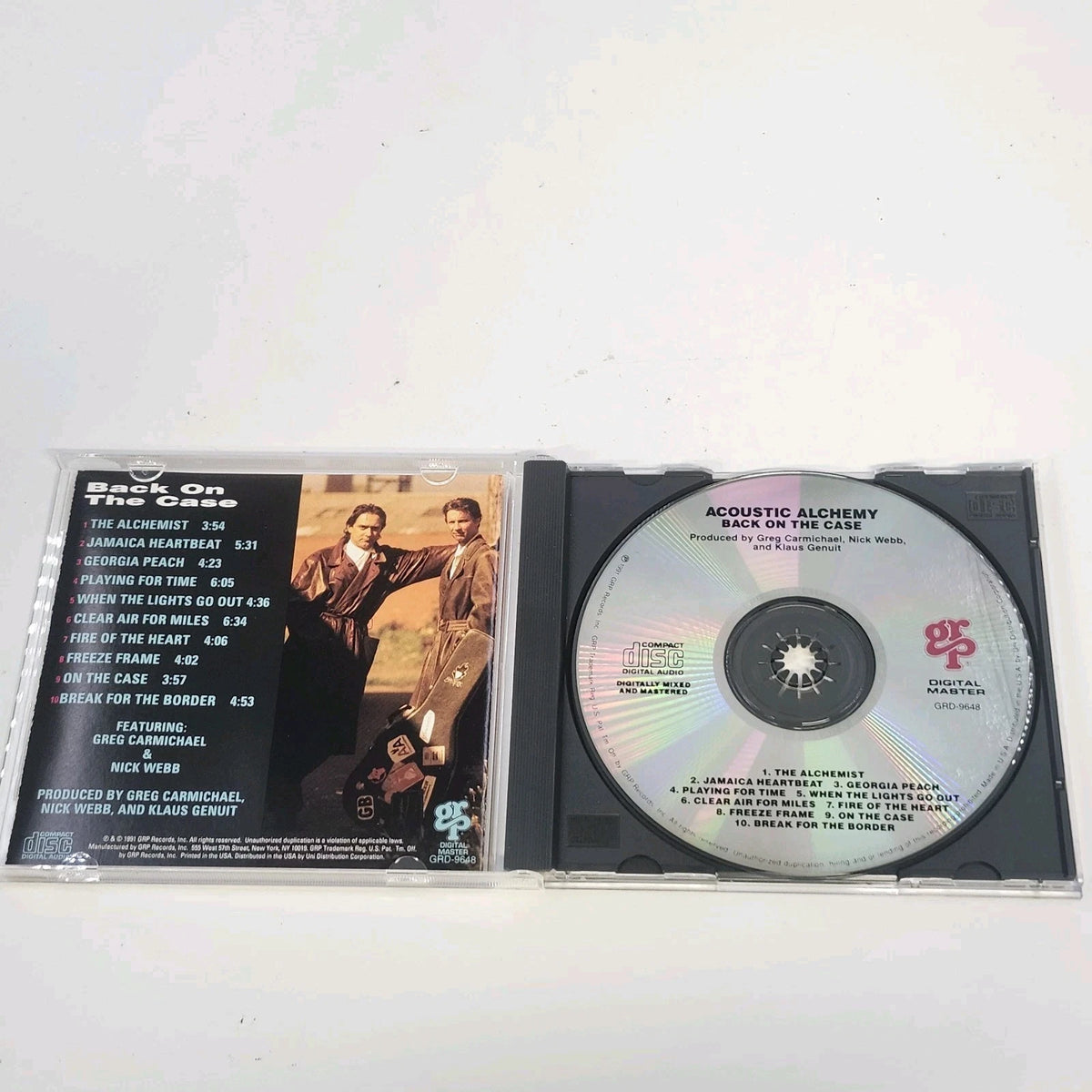 Acoustic Alchemy 5 CD Blue Chip Positive Thinking The New Edge Smooth Jazz GRP