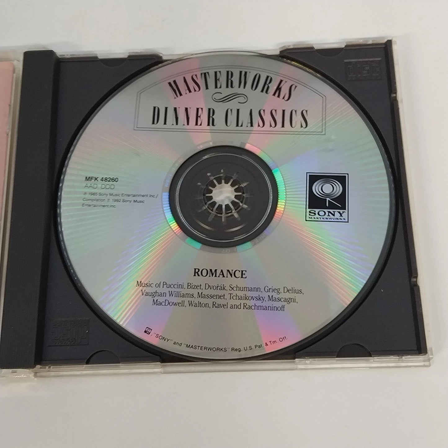 CBS Masterworks Dinner Classics 7 CD Lot Classical Music French Italian Japanese