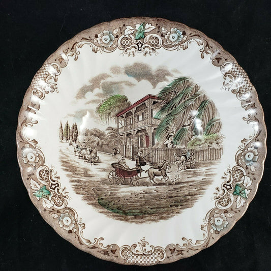 French Provincial Round Vegetable Bowl 8" Heritage Hall 4411 Johnson Brothers