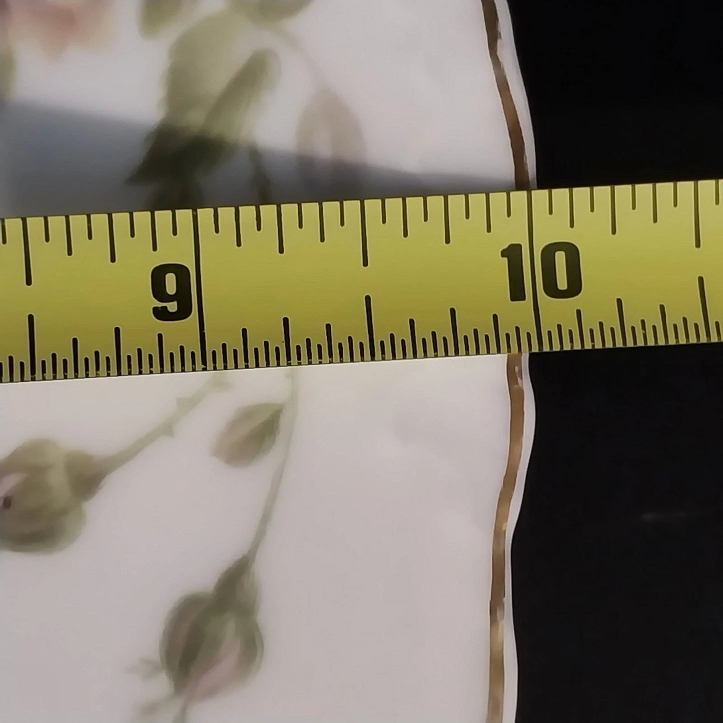 Rosenthal Monbijou Rose Bavaria Dinner Plate Pink Floral Gold