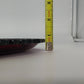 Avon Cape Cod Ruby Red Oval Serving Platter Roman Rosette 13.5" x 11" Vtg