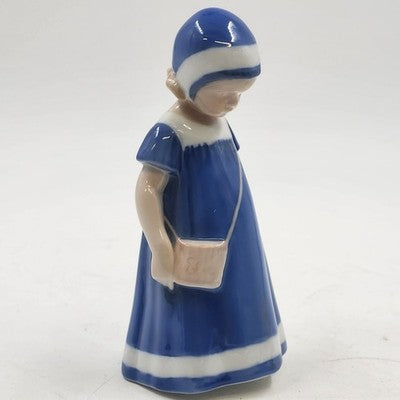 Else in Blue Dress Porcelain Figurine 1574 Royal Copenhagen Bing & Grondahl