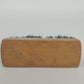 Wooden Shoe Polish Brush Black Bristles 119 Boot Shine Cleaner Vintage