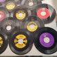 25 Rock & Roll Pop Country Hits 1950's Some Newer 45 RPM 7" Vinyl Some Sleeves