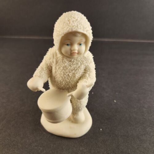 Snowbabies Department 56 Can I Play For You? #6820-9 Little Drummer Retired 4"