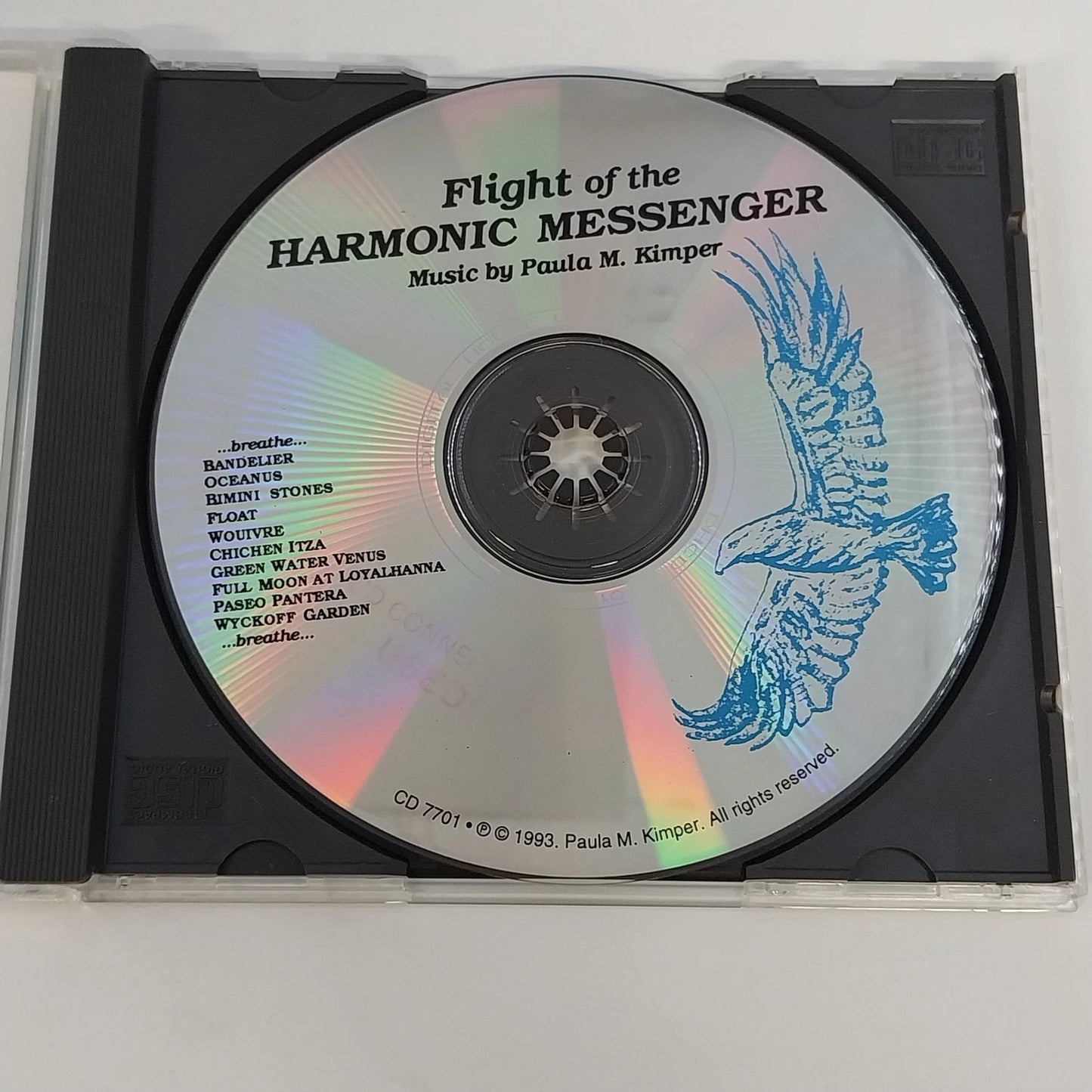 Paula M. Kimper Flight Of The Harmonic Messenger CD 7701 New Age Meditation 1993