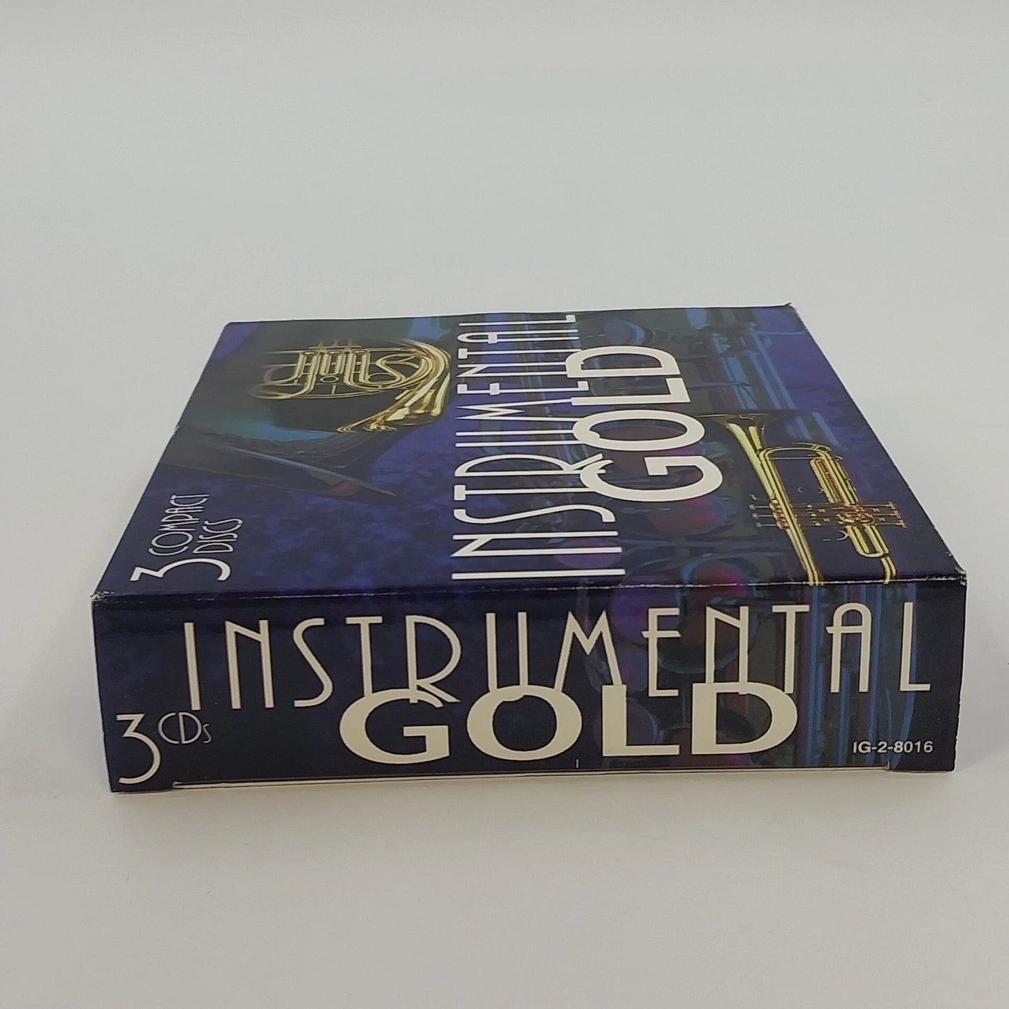 Instrumental Gold Sax Piano Trumpet 3 CD Box Set IG-3-8016 1998 Easy Listening