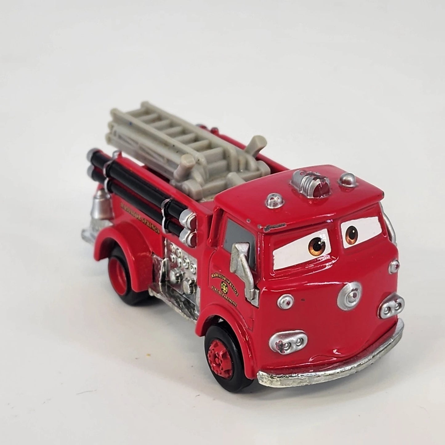 Disney Pixar Cars Rescue Squad Red Fire Truck Oversized Diecast 1:55 Scale Toy