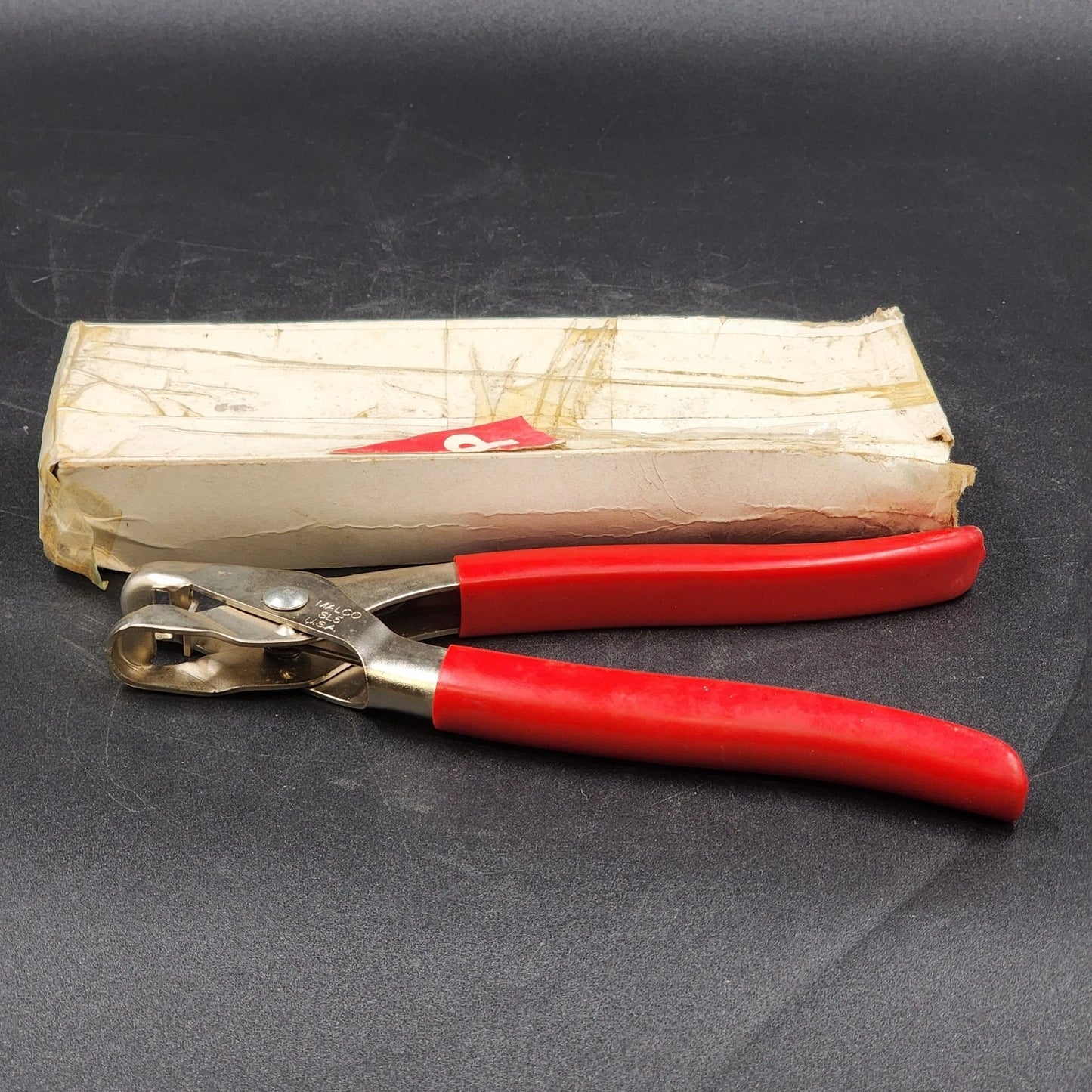 Malco SL-5 Snap Lock Punch Vinyl Aluminum Siding Tool Made in USA with Box Vtg