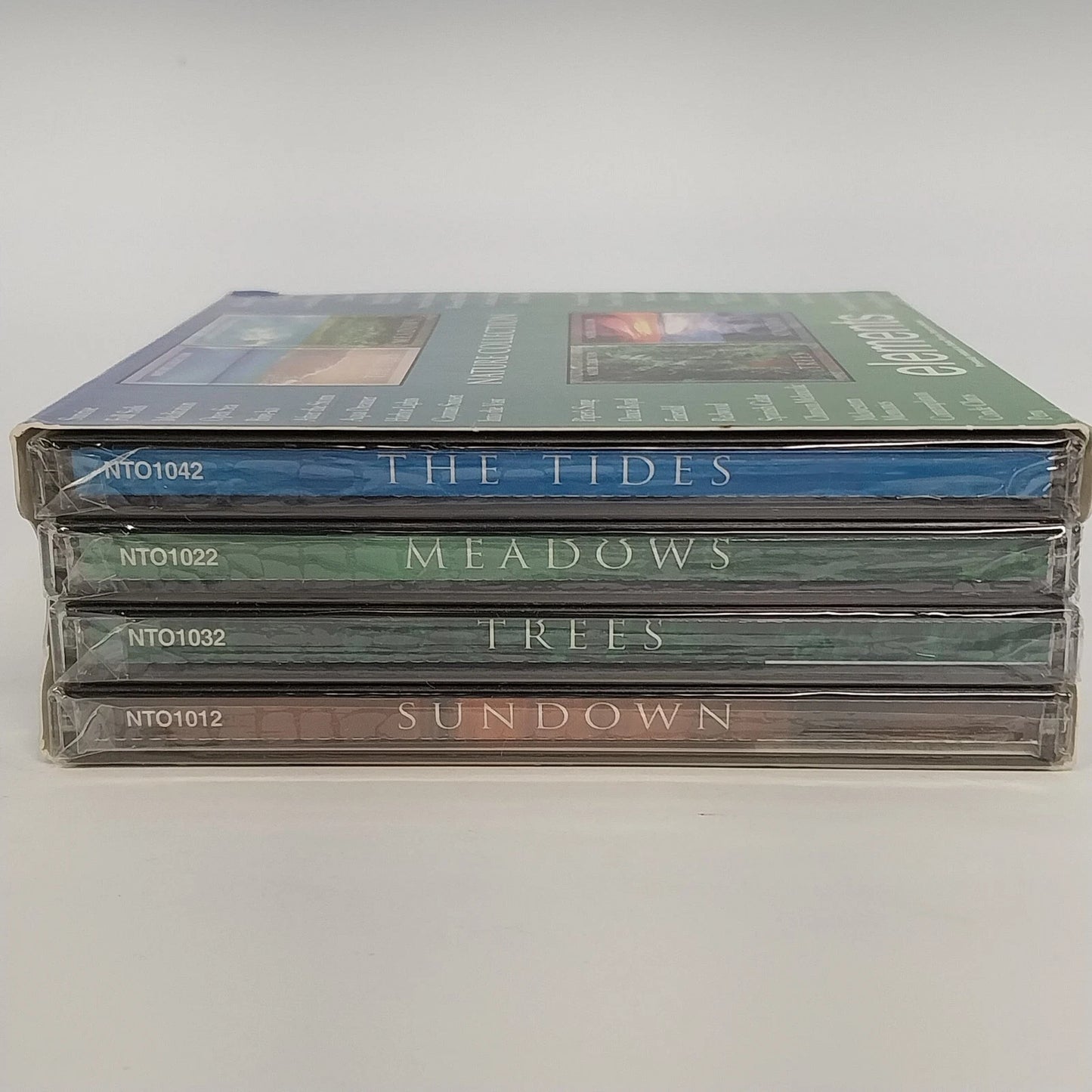 Elements Nature Collection 4 CD Set The Tides Meadows Trees Sundown Sealed 1999