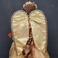 Maryse Nicole's Celeste Angel of Good Will Porcelain Doll Coral Gold Wings Beads