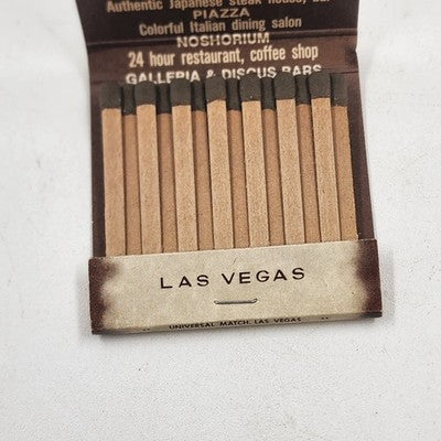 Caesars Palace Casino Las Vegas Nevada Front Strike Matchbook 2" Unused