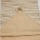Table Runner Gold White Tradewinds Designer Collection Linen 13x72 Tapered Ends