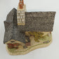 David Winter Gillie's Cottage Scottish Collection 1988 Orig Box COA Hand Painted