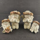 4 Dreamsicles Angel Cherub Figurines Cast Art 2 Praying Wildflower & Bright Eyes