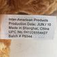 Holiday Home Brown Bear Plush Wearing Black Sweater 14" Long Stuffed Animal
