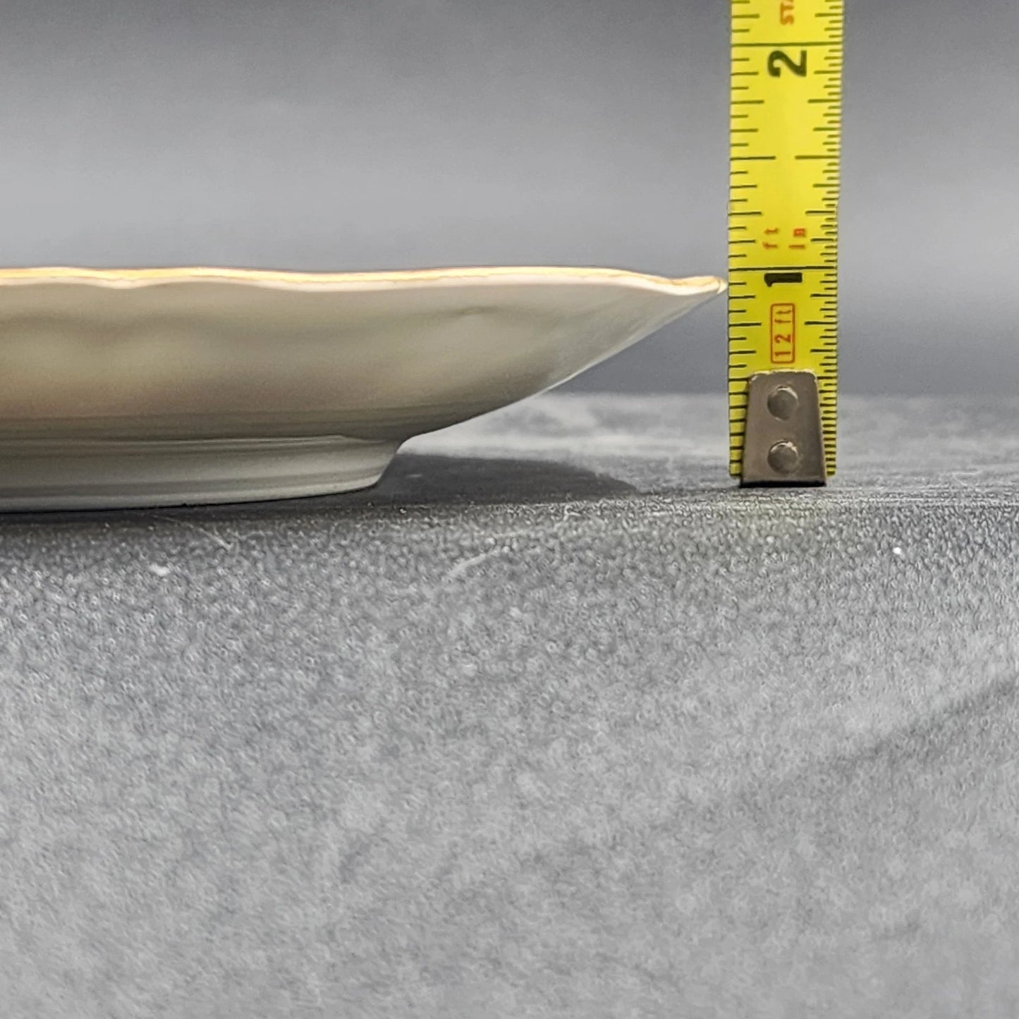 2 Limoges Coupe Salad Plates 7" Schleiger 844 Pink Rose Theodore Haviland France