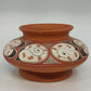 Quíbor Lara Venezuela Terracotta Vase Geometric Aruba 6.75" Vintage Chipped
