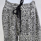 ADY P Women’s Jogger Pants with Contrast Panel in Mono Leopard Print XS China