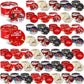 48 Pc Christmas Cookie Tins with Lids Round Metal Christmas Tins 3.5 oz 3"x1.75"