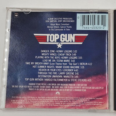 Set 4 CDs Original Movie Soundtrack Top Gun FORREST GUMP Eight Seconds TITANIC