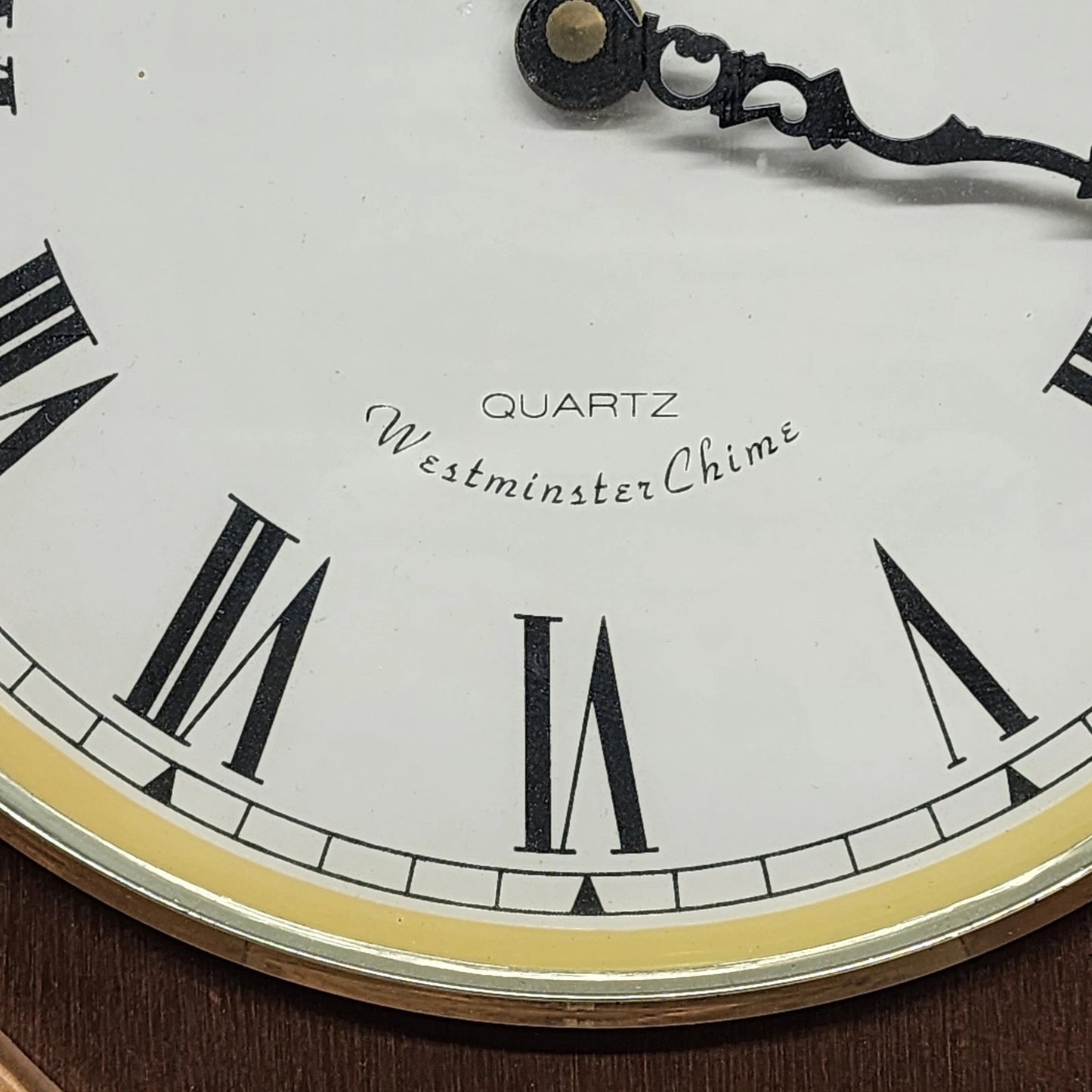 Daniel Dakota Oak Wall Clock Quartz Pendulum Westminster Chime