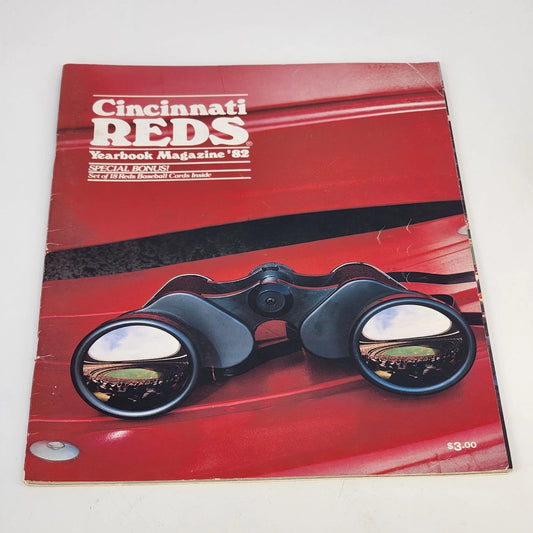 Cincinnati Reds MLB Yearbook 1982 Magazine 18 Baseball Cards Sports Vintage