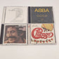 Set 4 Rock Pop CDs Chicago LOVE SONGS Abba GOLD James Taylor V2 Jim Croce HITS