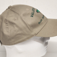 Walleye Warriors Flag Island 2008 Fishing Hat Tan Hook Loop Size Adjustment Cap