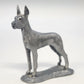 Ricker Bartlett Great Dane Pewter Figurine 3.75" Handcrafted USA 1975 Vintage