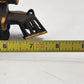 Locomotive Black Train 7.5"x3" Steam Engine 50 Red Wheels Cast Iron Collectible