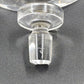 Waterford Clear Glass Oval Liquor Decanter with Stopper Spirit Barware 6"x3"x9"h