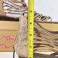 Bella Marie Gladiator Wedge Sandals Womens 8 Taupe Cage Style