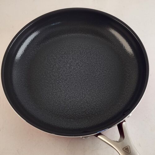 Red Volcano Frying Pan 10" Skillet Textured Ceramic Nonstick Stainless Handle