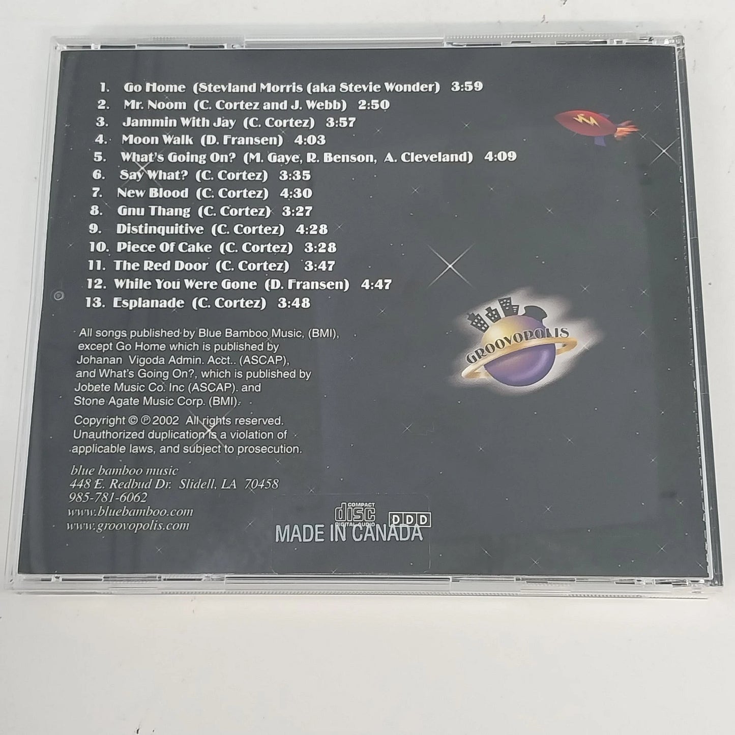 Groovopolis CD Various Artists Smooth Jazz Acid Jazz Funk Groove Compilation