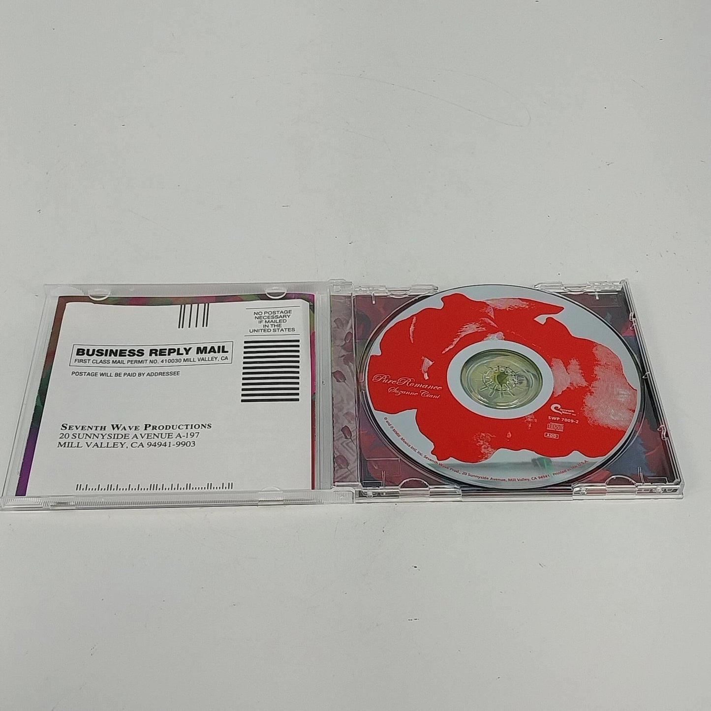 Suzanne Ciani Pure Romance CD 2003 Seventh Wave New Age Piano Ambient