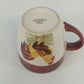 Canterbury Potteries Morning Sunrise Rooster Coffee Mug 4" Hand Painted
