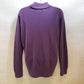The Tog Shop Women's Large Purple 100% Acrylic Turtleneck Knit Pullover Top